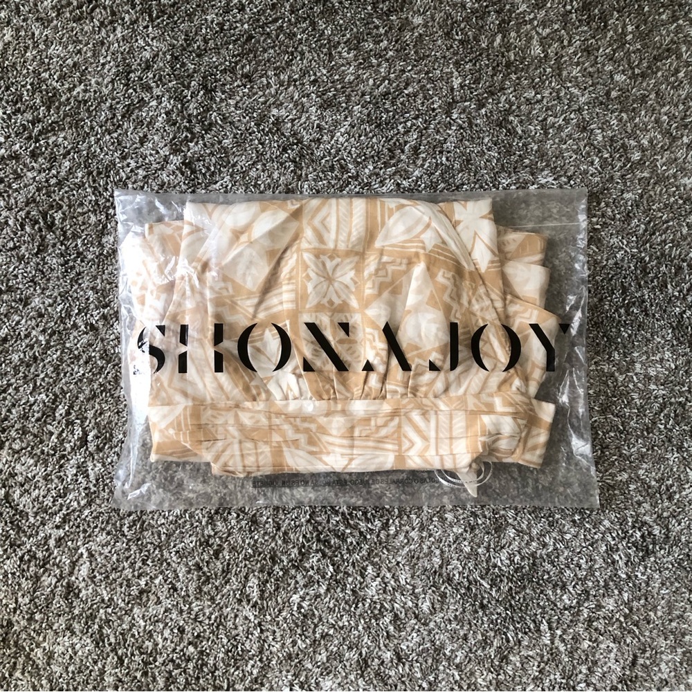 SHONA JOY Almeida Linen Halter Panelled Midi Dress - Picture 3 of 10